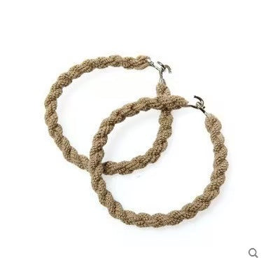 Cross-Border Supply 4mm Thick Drawcord Elastic Outdoor Twist Leg Binding Rope Ankle Rope for Garment Use